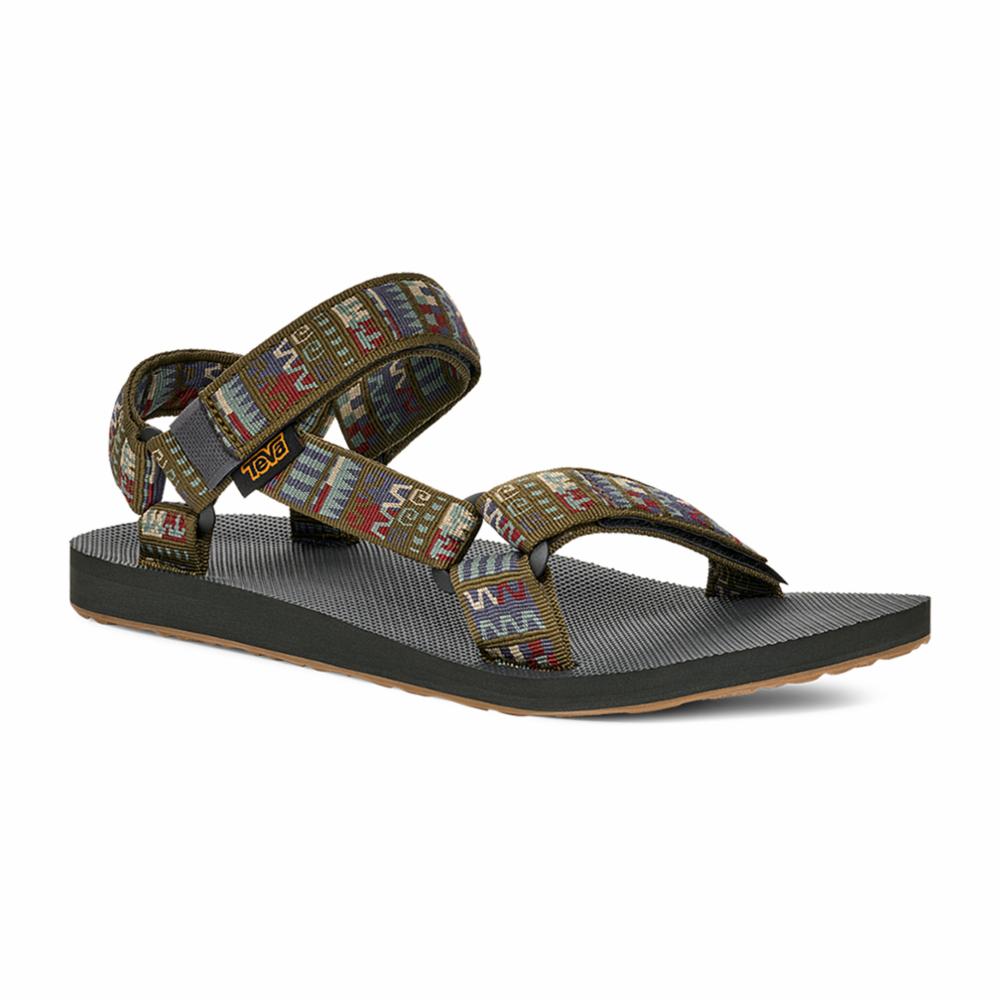 Teva Men ORIGINAL UNIVERSAL GEO MASHUP OLIVE - Image 2
